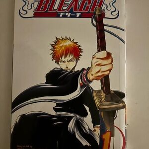 Manga Bleach Volume 1 with Red and Black Cover